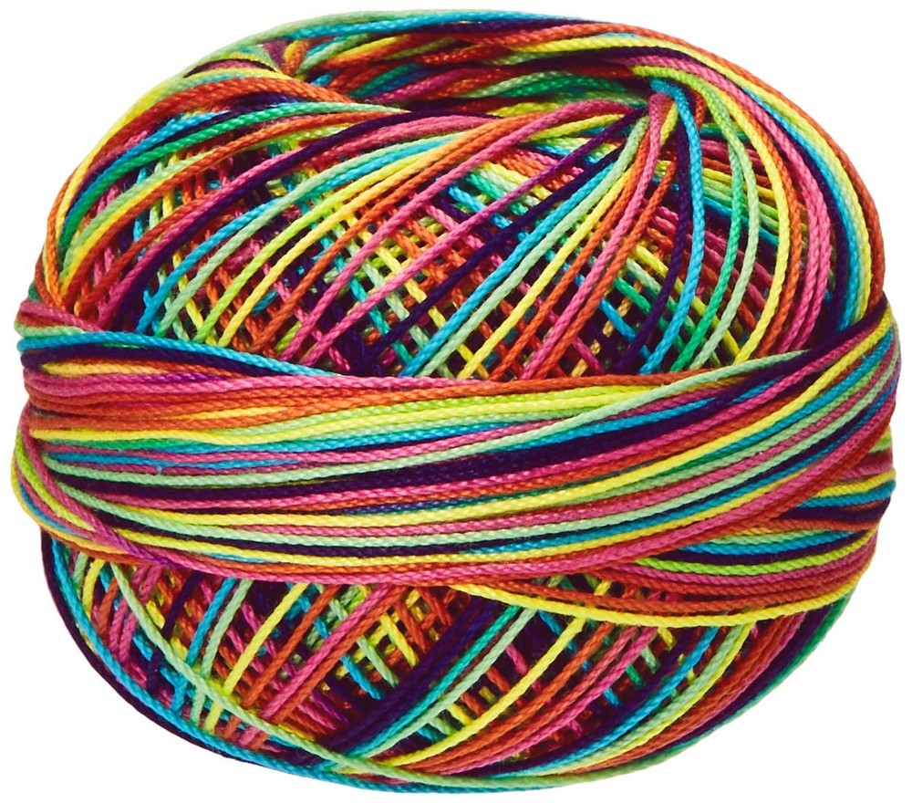 Handy Hands HH10184 Premium Cotton Thread, Rainbow Splash