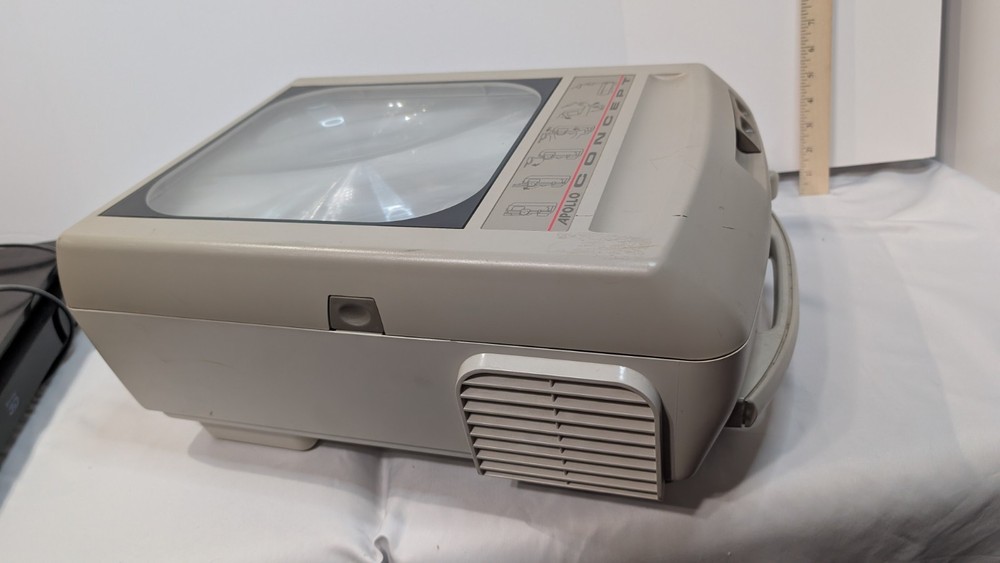 Apollo Concept 2210 Portable Overhead Projector Folding Tested Working