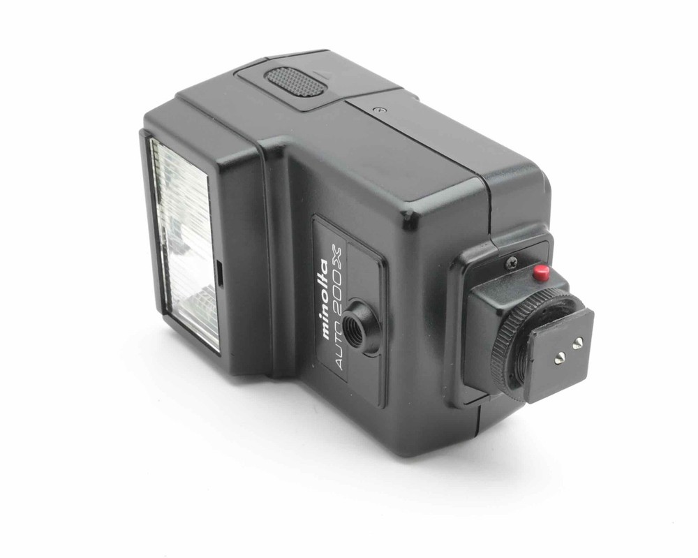 Minolta Auto 200X Flash with Case (#20375)