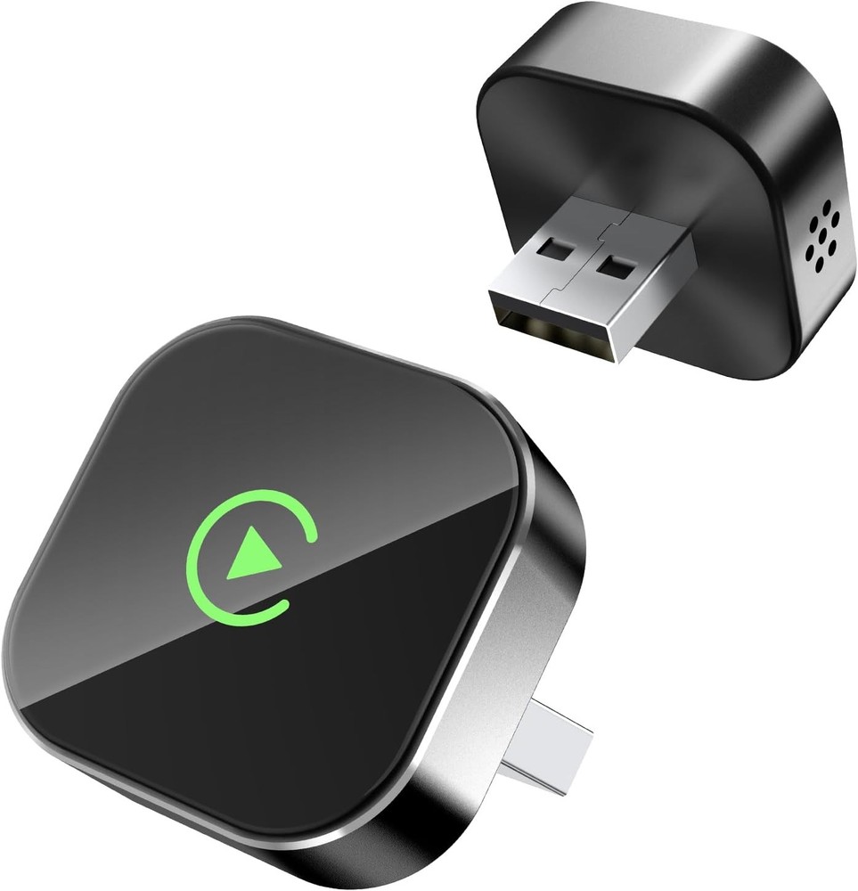 Wireless USB CarPlay Adapter For iPhone Apple Carplay Android Dongle Plug & Play