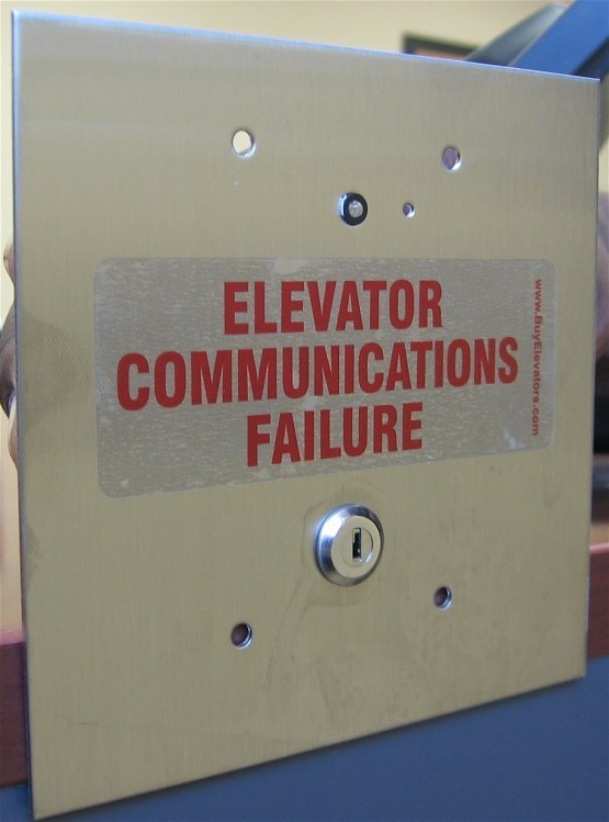 elevator Phone Line Verification Panel with Key Switch , LV-1K