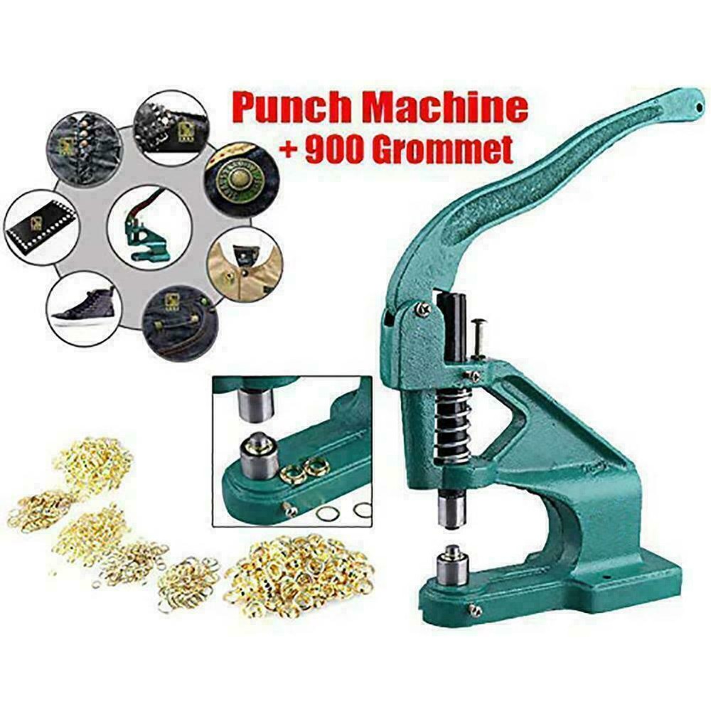 Hand Press Punching Machine Button Hole Button Hole Rivet Button Hole Opener New