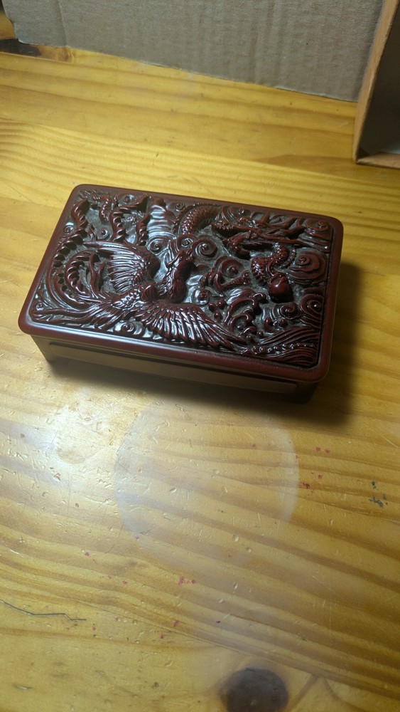 Oriental Stamp Box