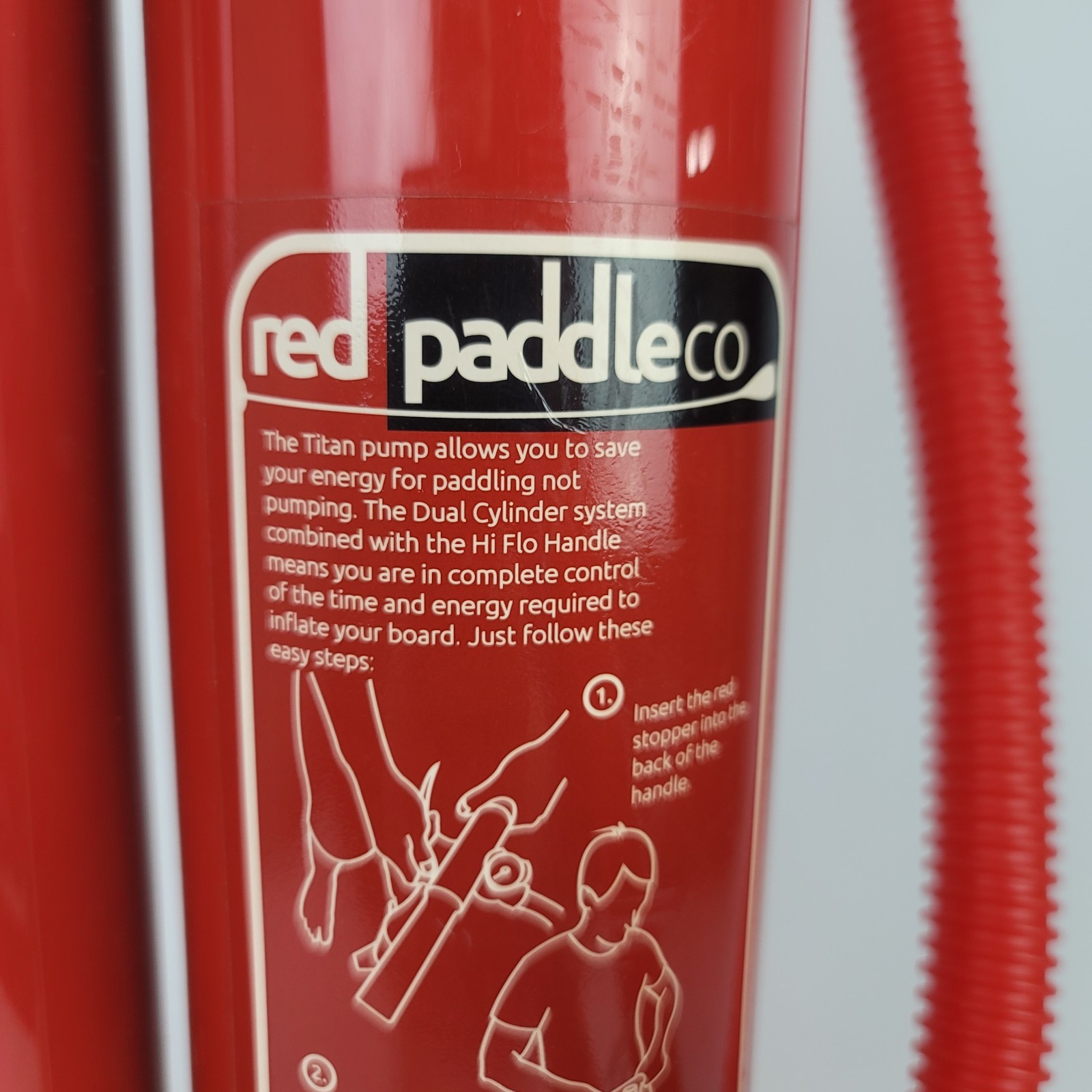 Red Paddle Co Titan Air Pump Stand Up SUP Inflatable Board Water Sport Equipment