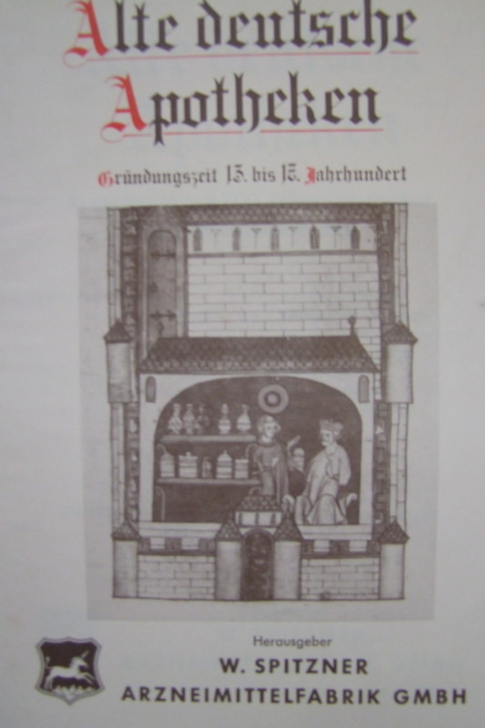 Spitzner - Old German Pharmacies, 5 Issues In A Box, Used, Good Condition