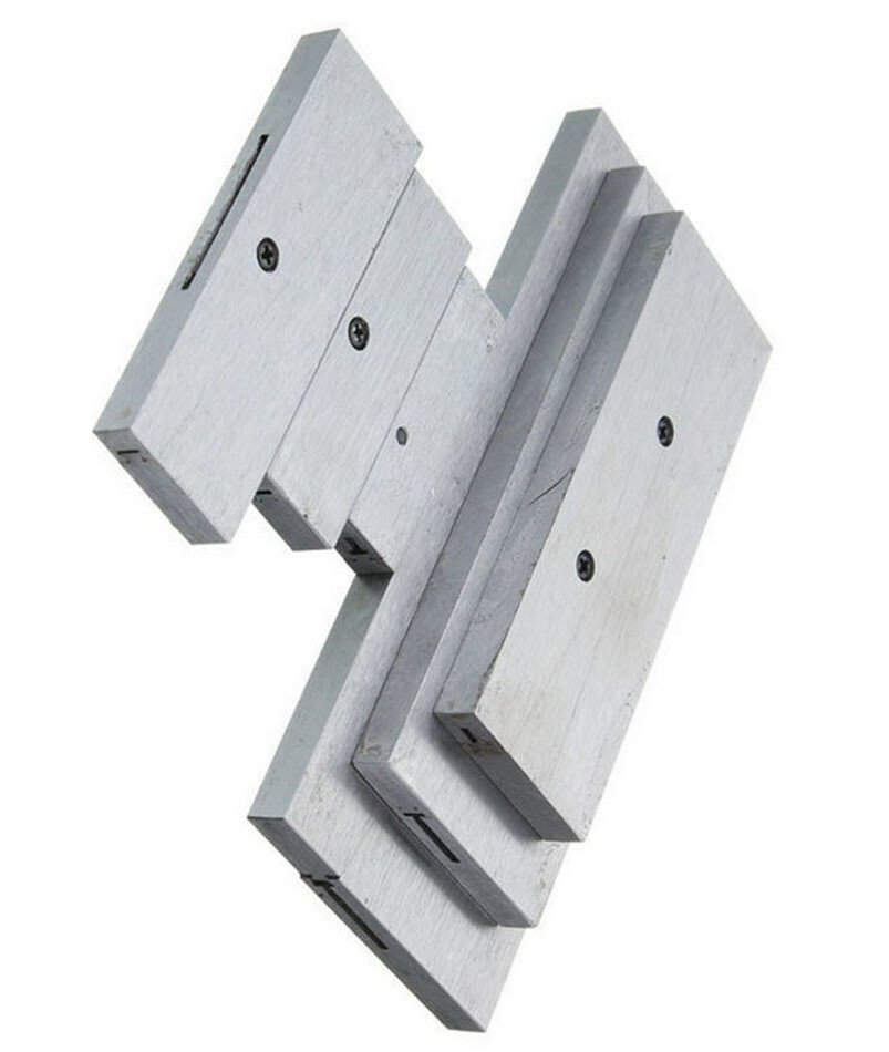 3/8" - 2-1/4" Adjustable Parallel Set Precision Parallel Measurement 6 Pcs/Set