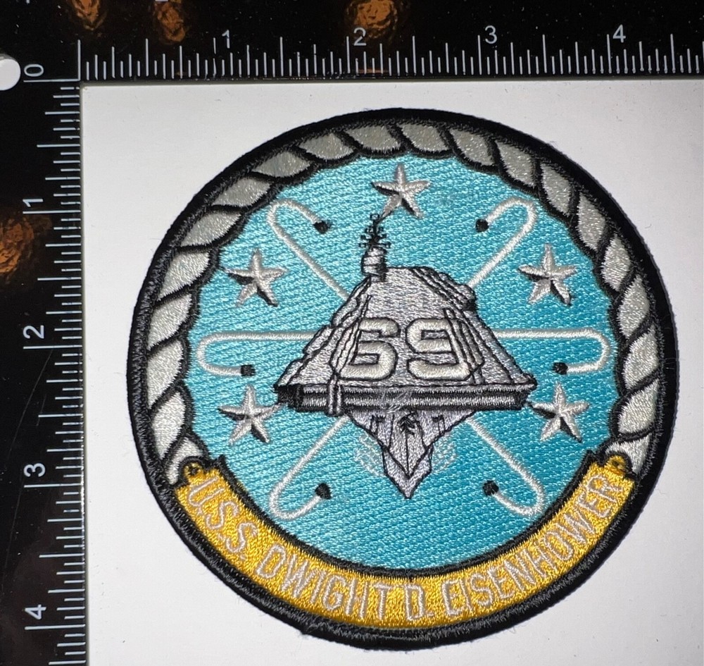 Cold War USN US Navy USS Dwight D Eisenhower Ike CV-69 Patch