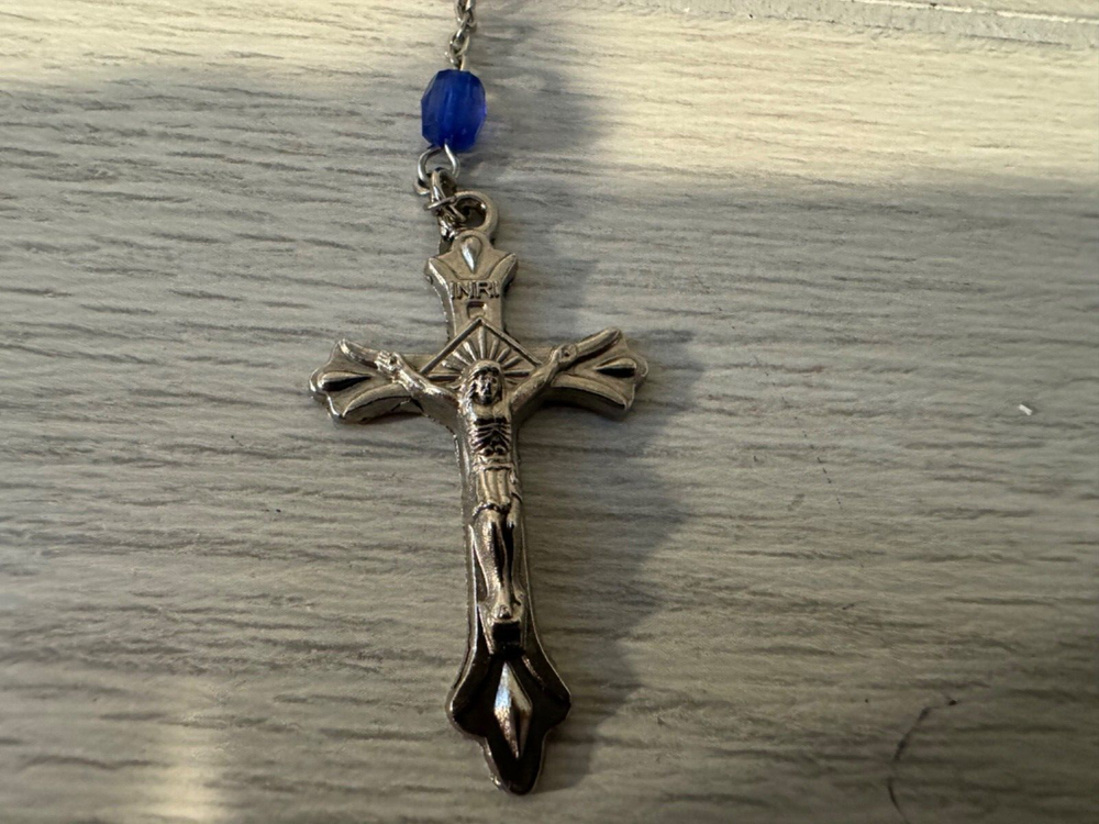 MY ROSARY-WITH MATCHING WHITE CARRYING CASE