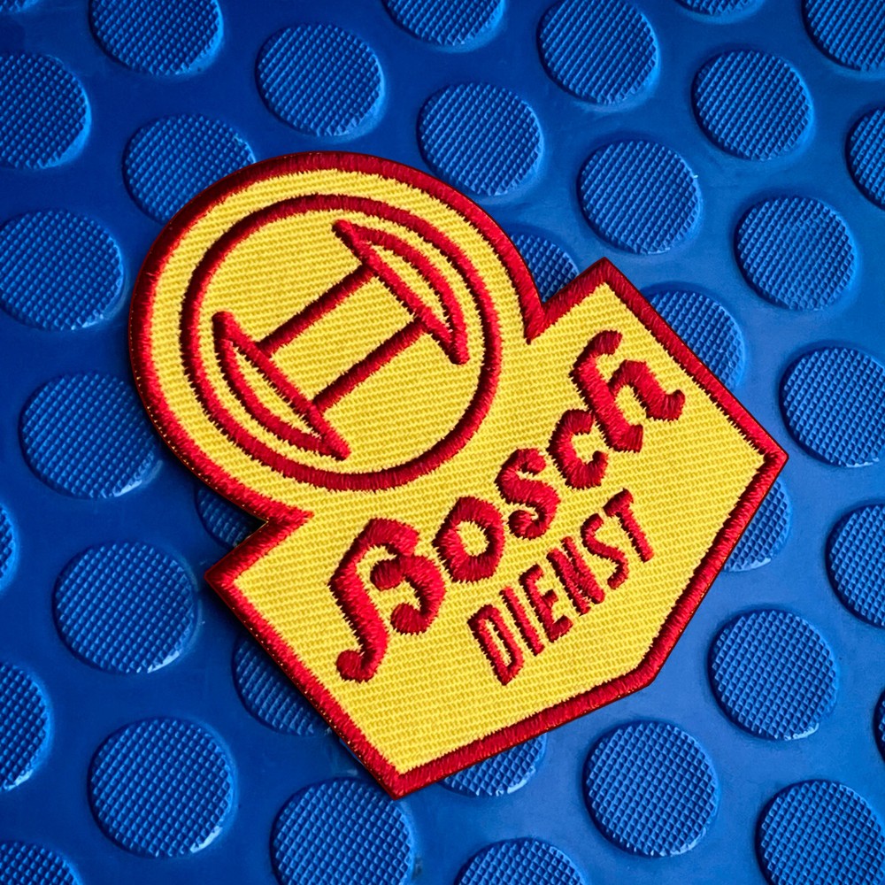 BOSCH Dienst German Patch Iron-On or Sew-On Service Patch