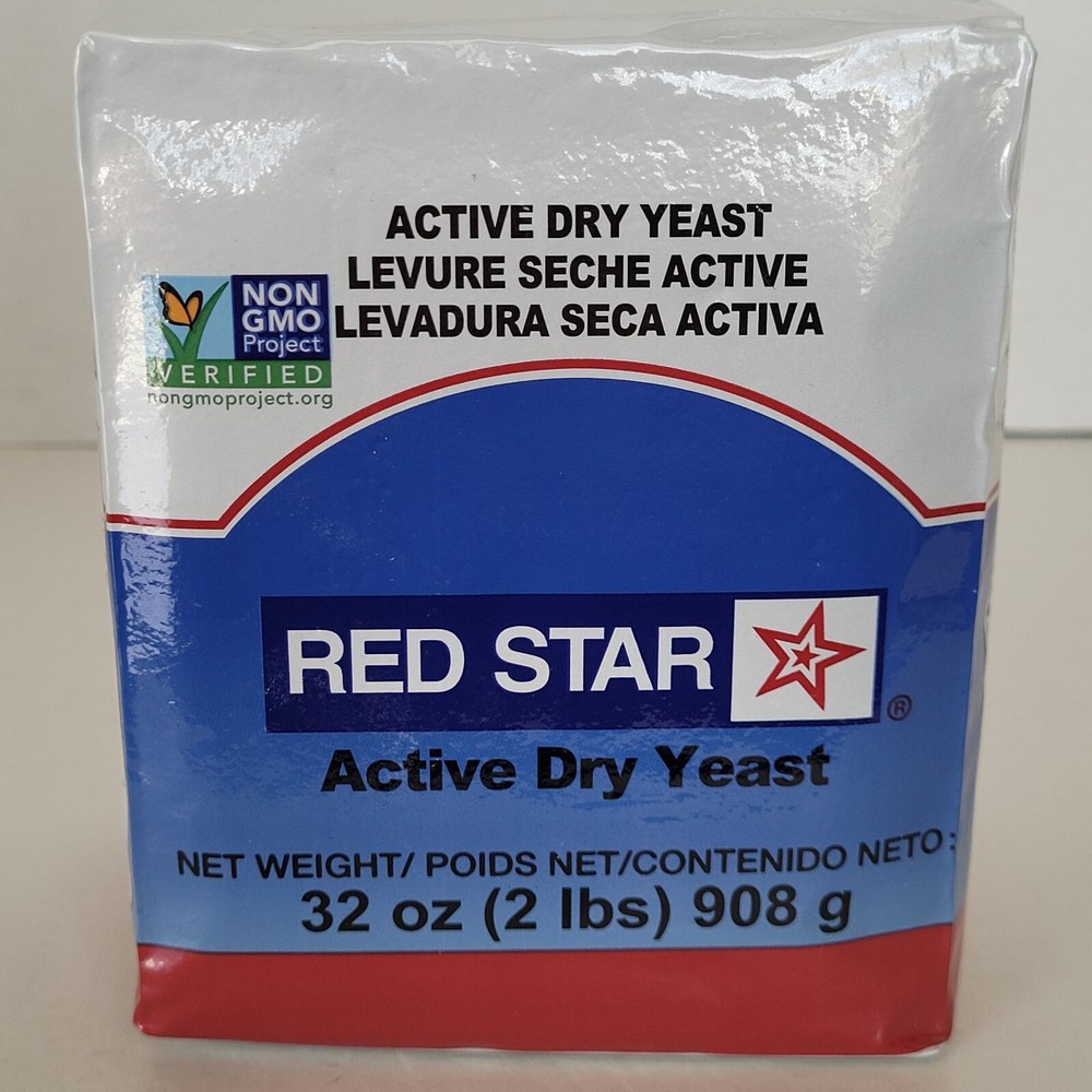 Red Star Active Dry Yeast 2 Pound Pouch 32 Ounce