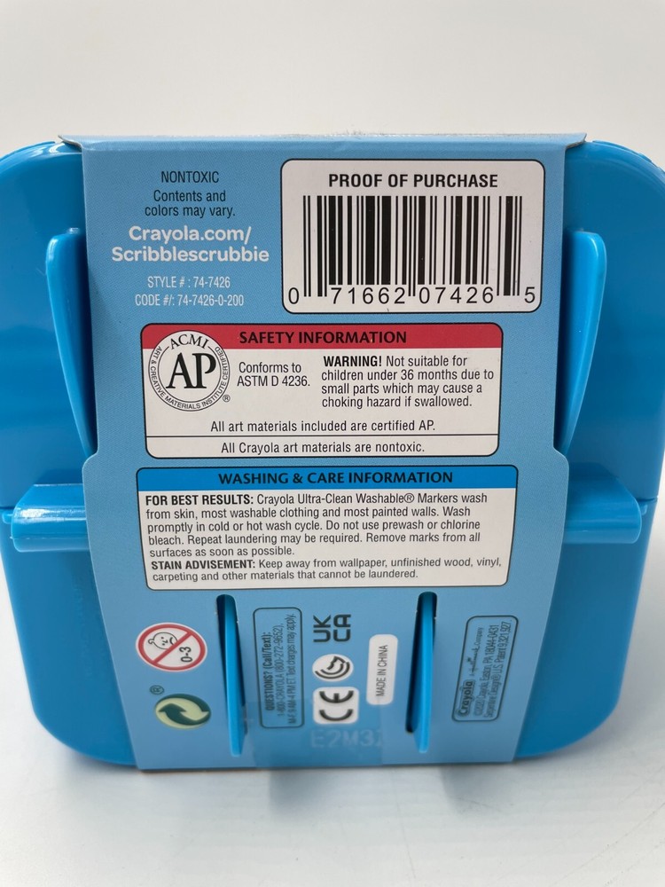 NEW Crayola Scribble Scrubbie Seashell Splash Set with 2 Pets + Case + More