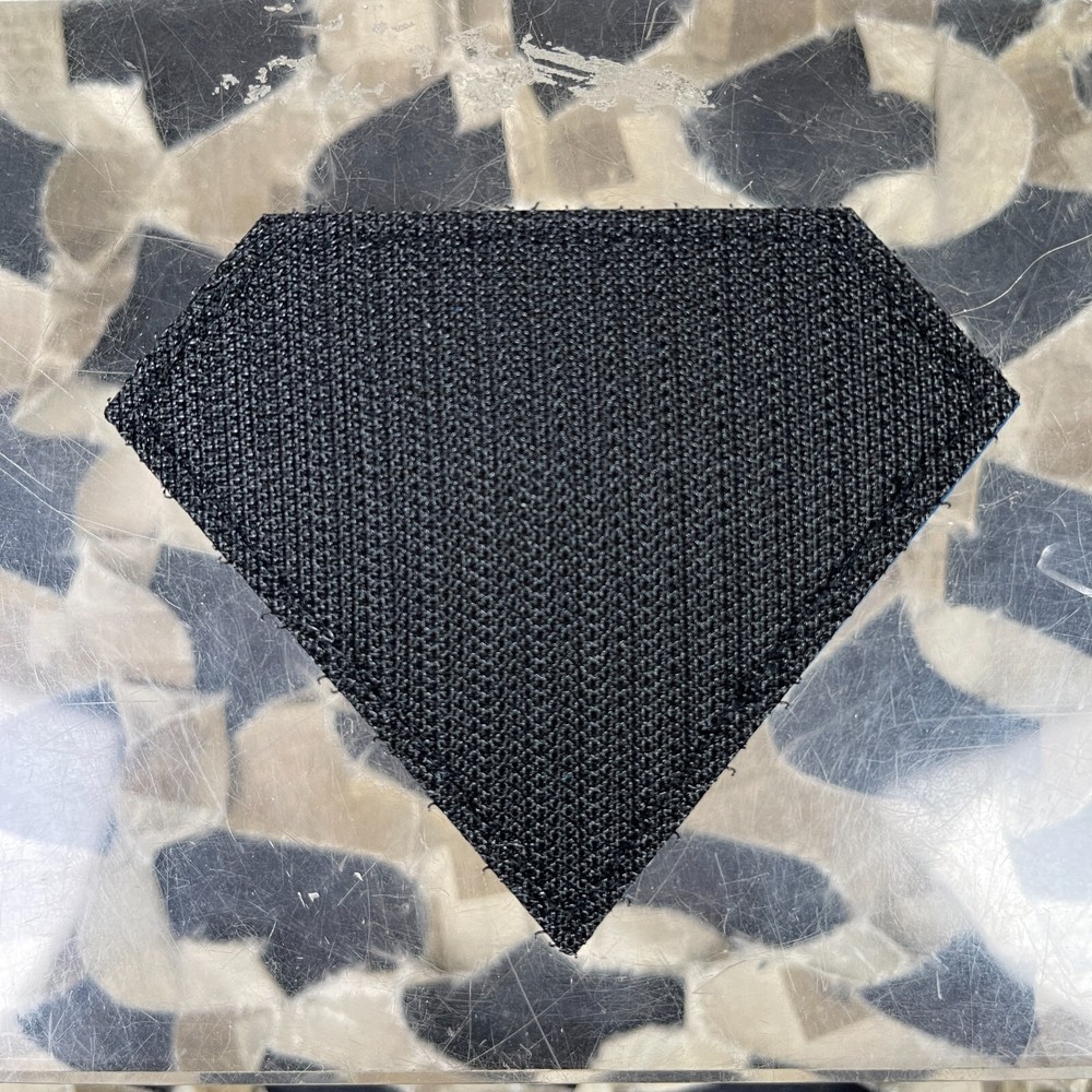 NEW US Flag Superman Shield PVC Patch (CR-YXRD)