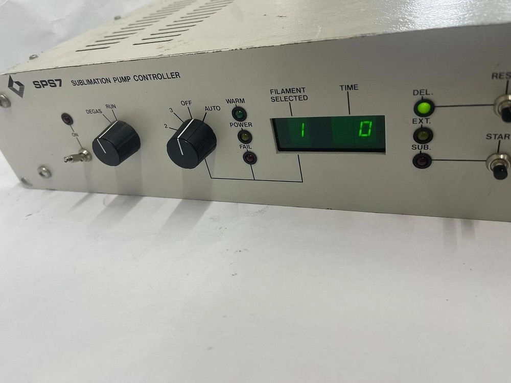 Vacgen SPS7 Sublimation Pump Controller