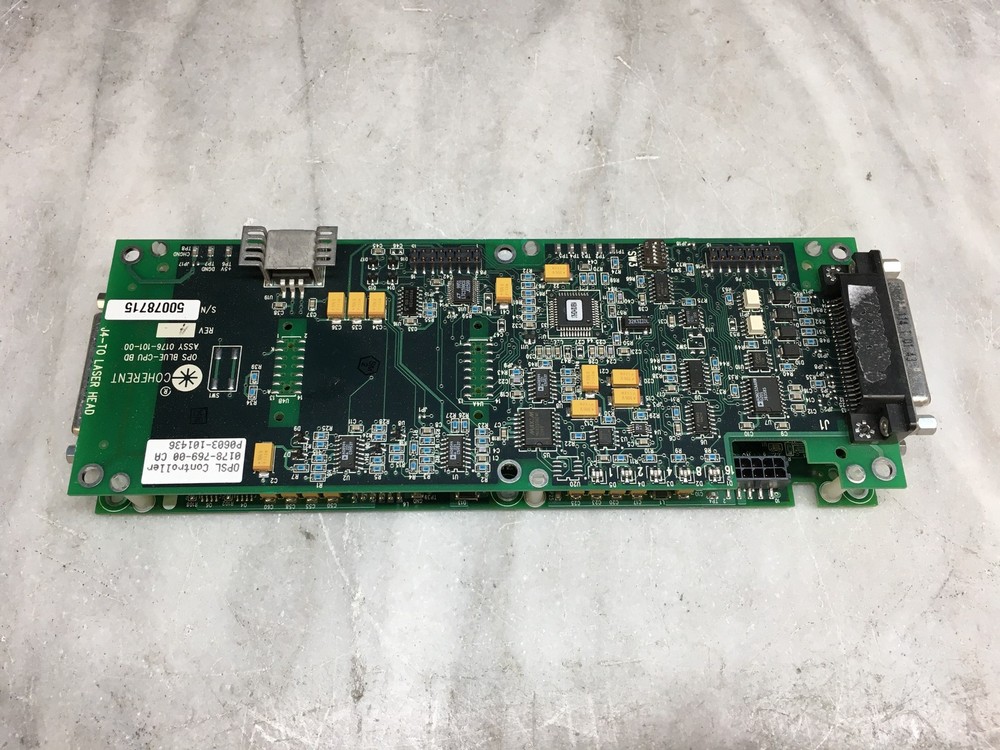 Coherent OPSL Controller OPS Blue-CPU BD with Coherent OPS Power Supply Board