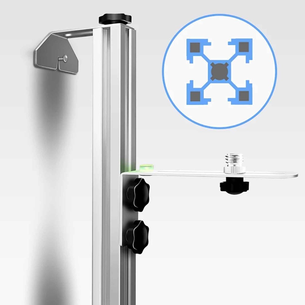 iDili 30CM Laser Level Wall Mount Bracket Adjustable Multi-Functional...