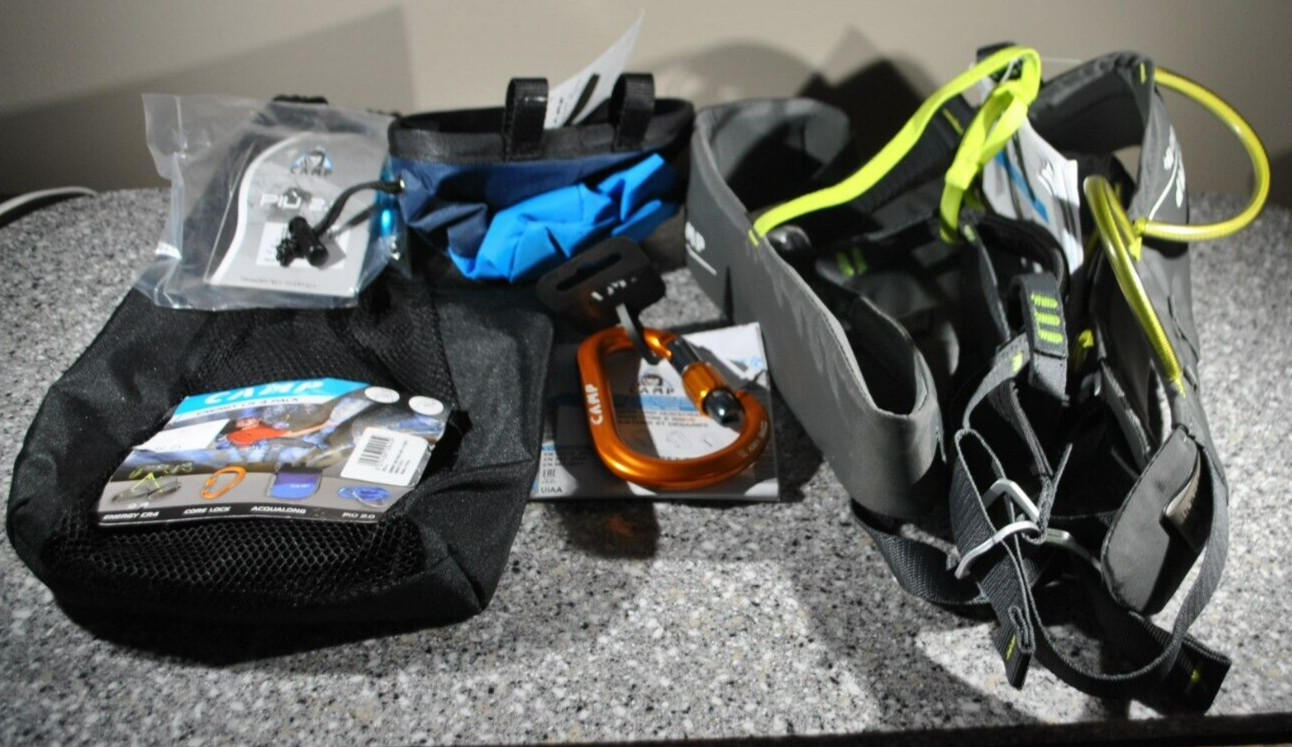 Camp Energy CR 4 Pack Climbing Harness Pack Rock Climbing Sz XL NEW