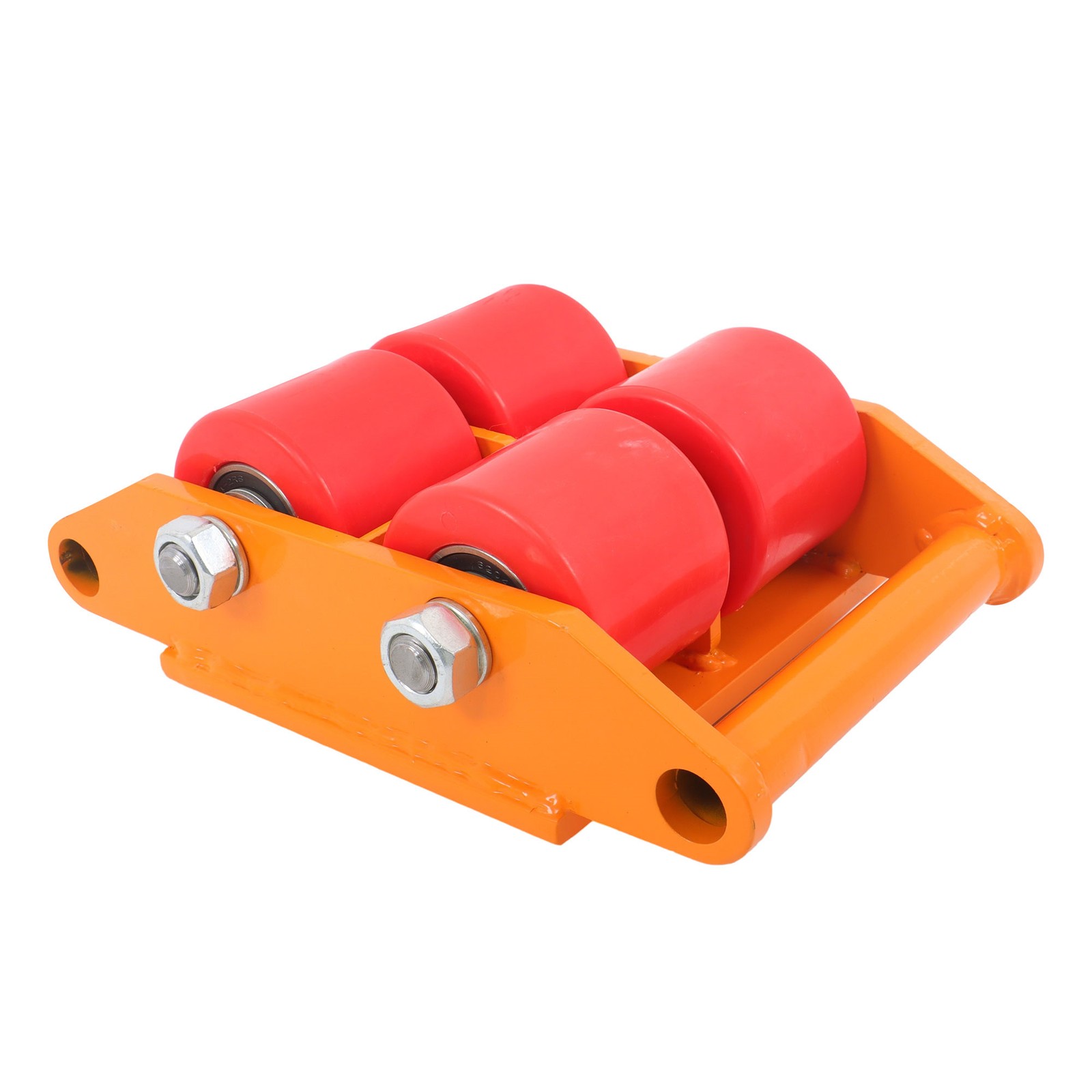 4 Pcs Heavy Duty Machinery Skates Dolly 360° Rotation 6T/13200Lbs With Handle