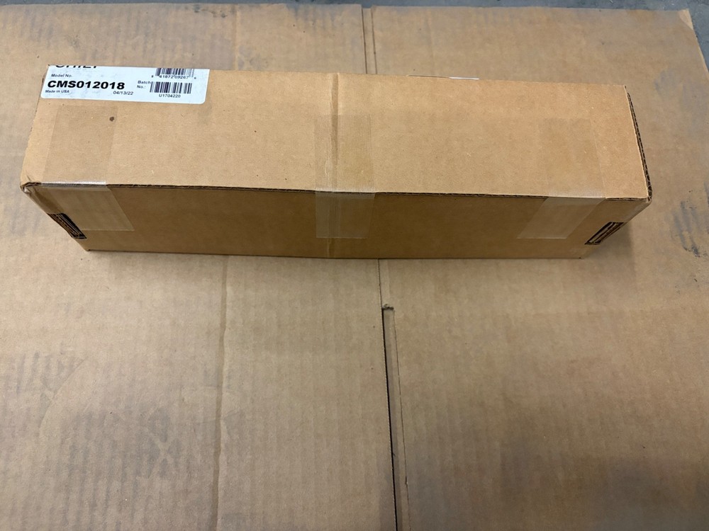 Chief CMS012018 12"-18" Adjustable Projector Extension Column Black