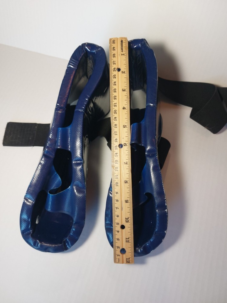 Blue Century Protective Sparing Boot wrap around straps open bottom