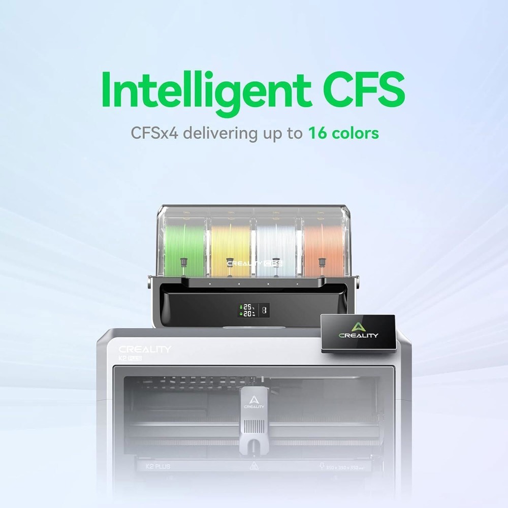 【2-Pack】Creality K2 Plus Combo 3D Printer Multi Color Printing