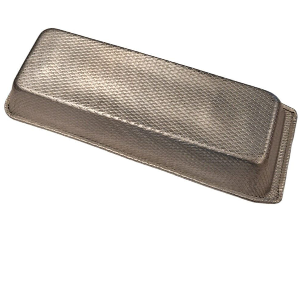 Unbranded Aluminum Ice Cube Tray Plastic 14 Cube Divider