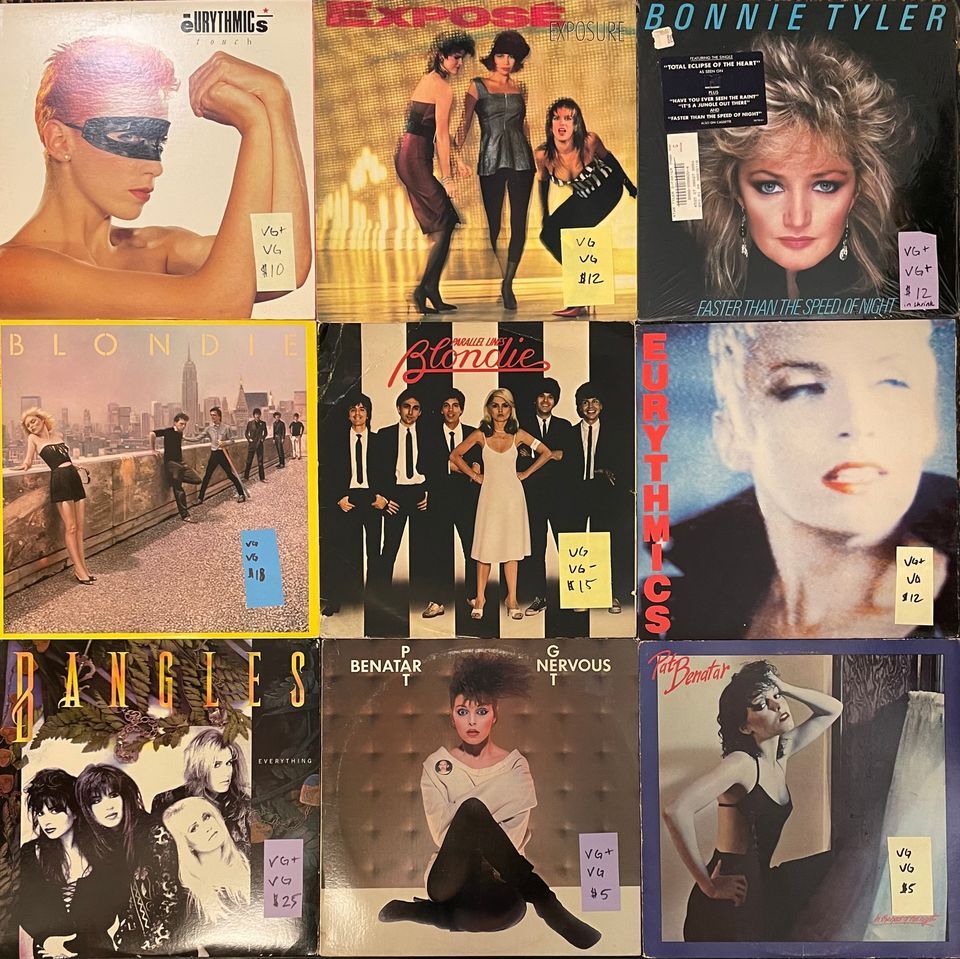 You pick - 70's & 80's Rock/Pop Vinyl Records LP - Many Titles - Cars, Police