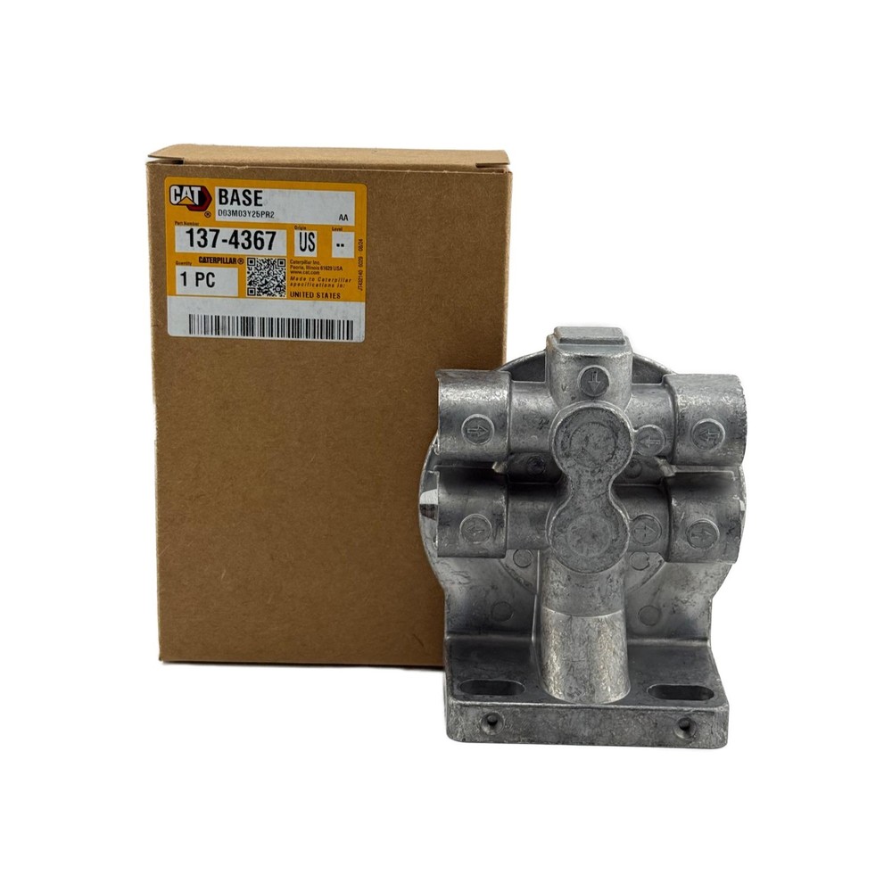 Caterpillar 137-4367 Fuel Filter Base Assembly