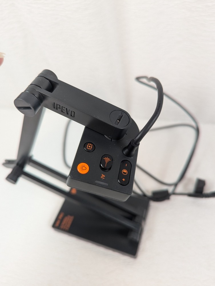 IPEVO - V4K PRO - Ultra HD USB Document Camera AI Enhanced Mic - CDVU-10IP