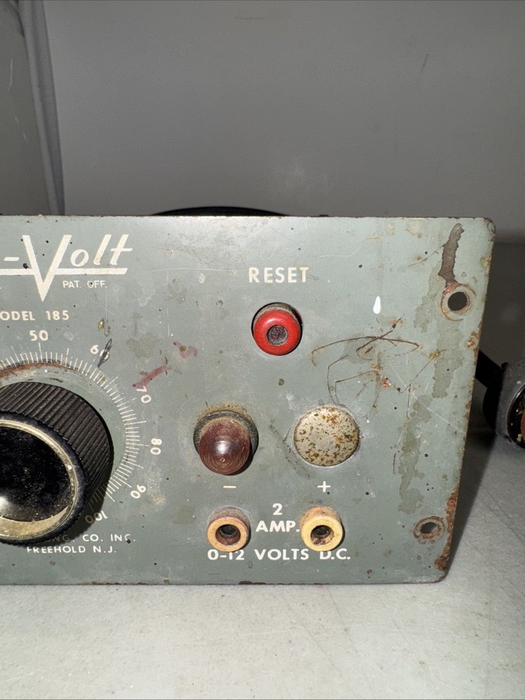 Lab-Volt Model 185 By Buck Engineering Step Down Converter Ac-Dc UNTESTED