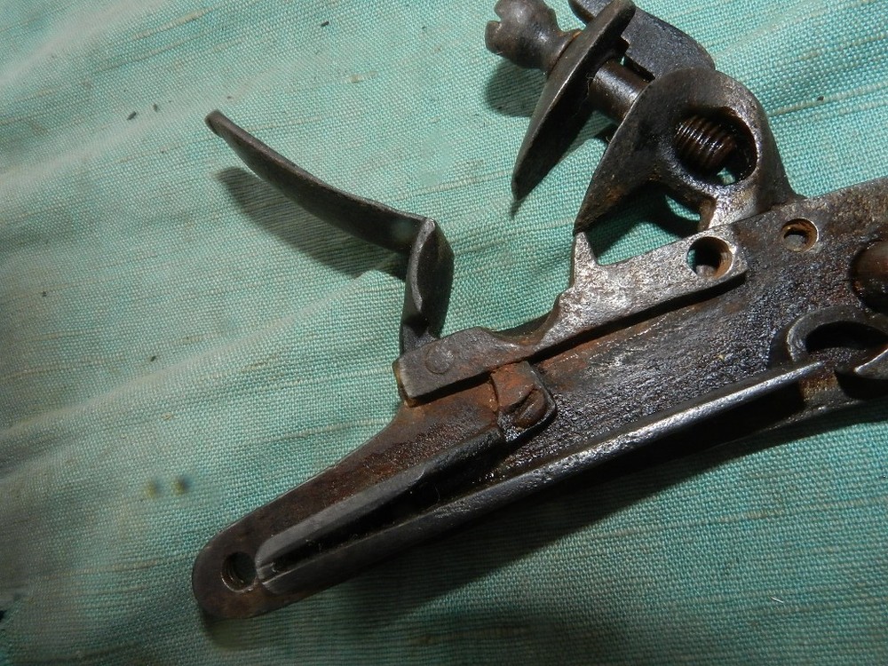 Early Tower with Crown Brown Bess Complete Flintlock Lock