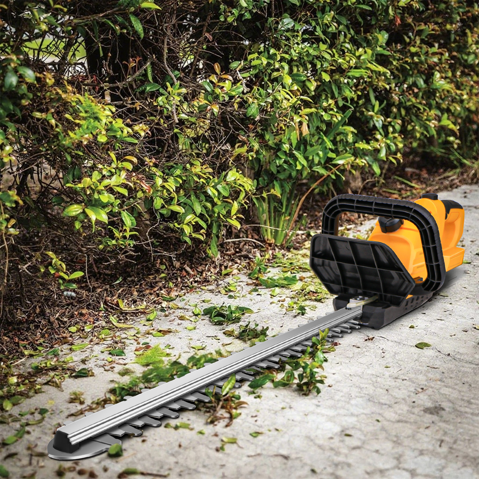 20" Handheld Electric Cordless Hedge Trimmer Bush Trimmer For Dewalt 20V Battery