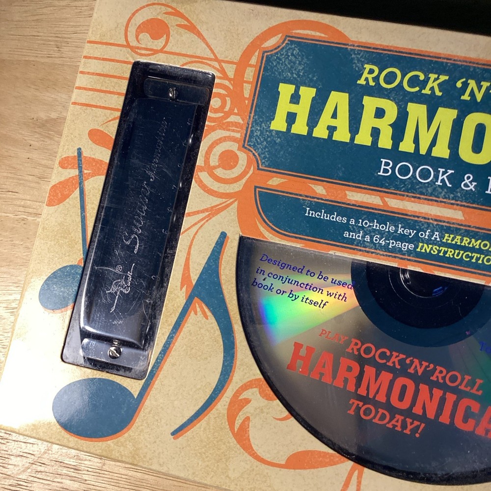 Open Box. Rock N' Roll Harmonica Book/kit. Mud Puddle Inc.