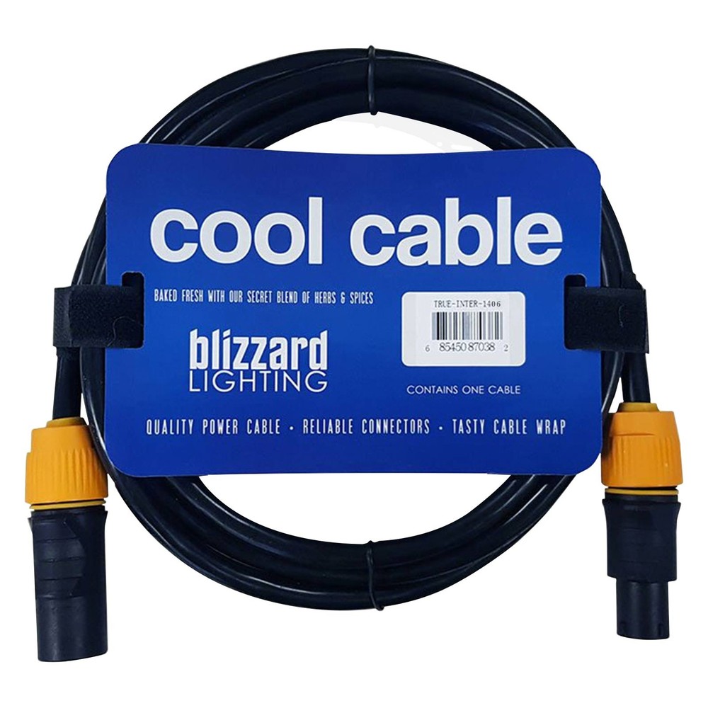 Blizzard Lighting TRUE-INTER-1406 PowerCON TRUE1 Compatible 6FT Cable