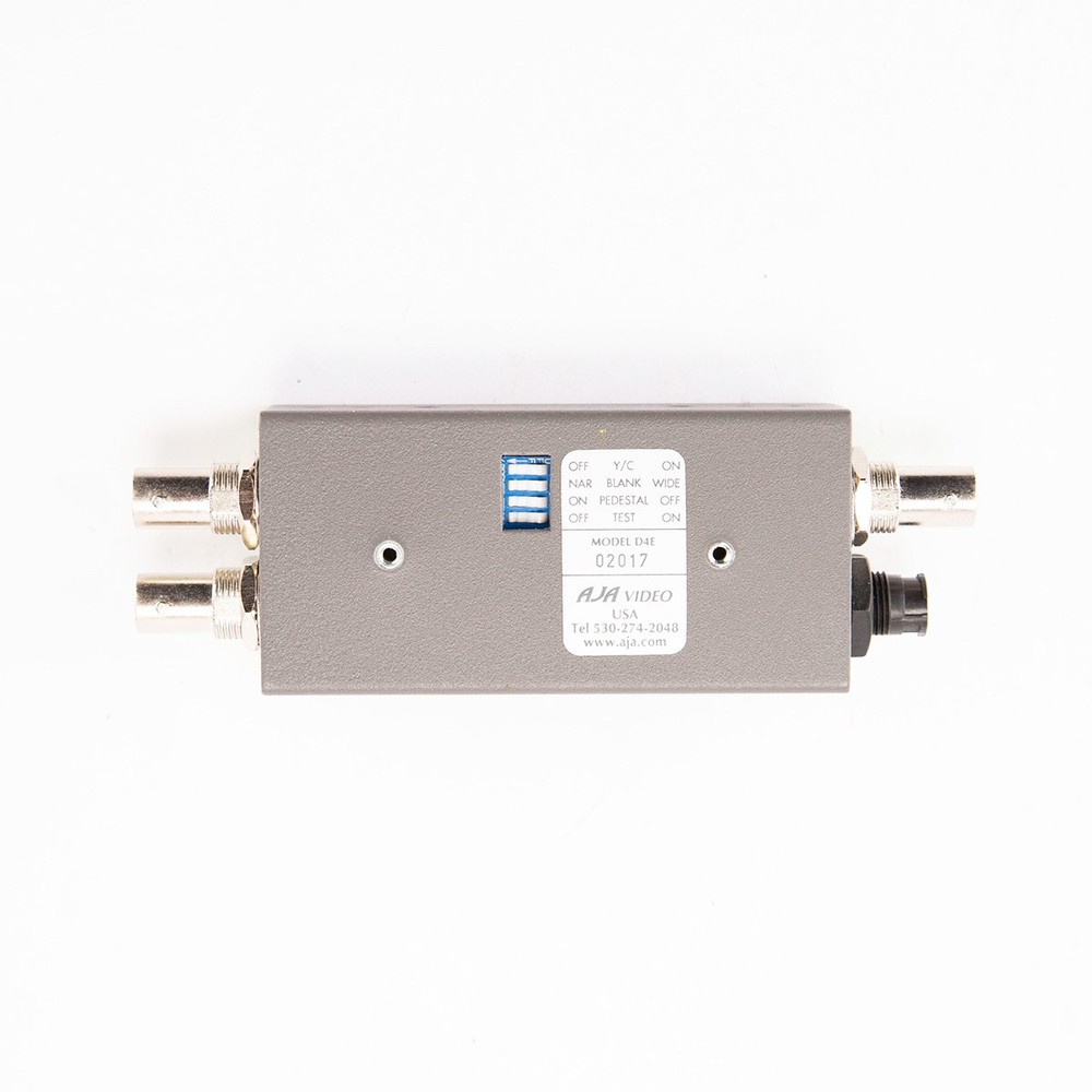 AJA D4E SDI to Composite or S-Video Transcoder - SKU#1922671
