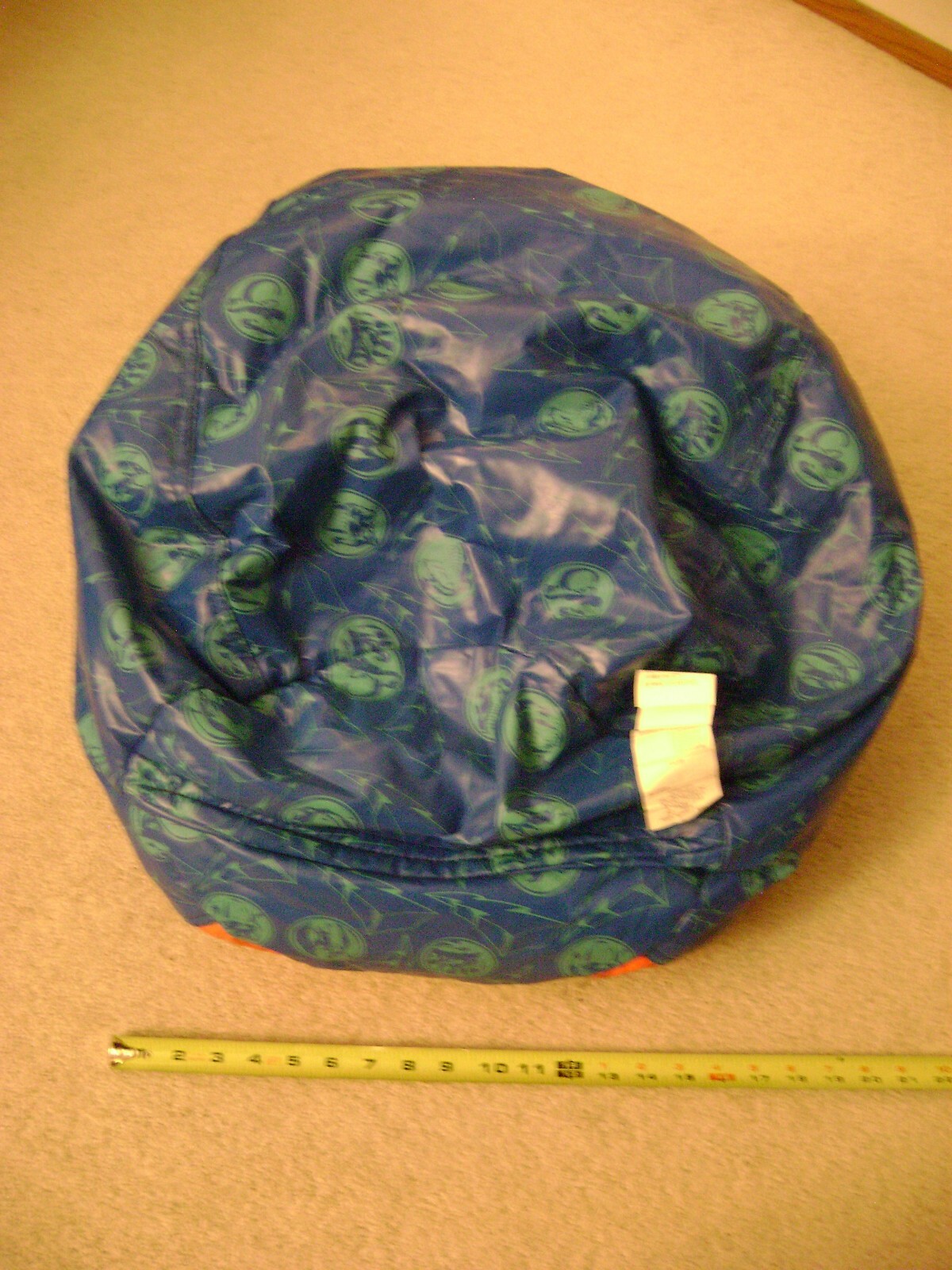 Vintage Mighty Morphin Power Rangers Vinyl Bean Bag 1993 Ero / New Rare!