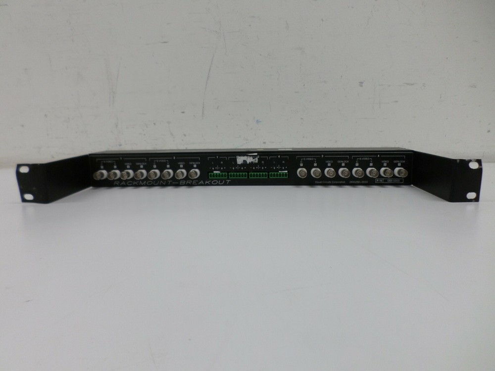 Visual Circuits Corporation Rackmount Breakout 088-0000