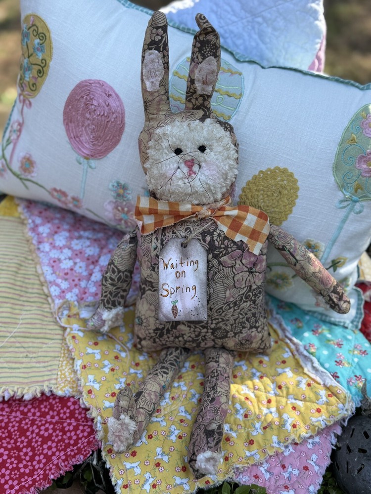 handmade bunny rabbit doll