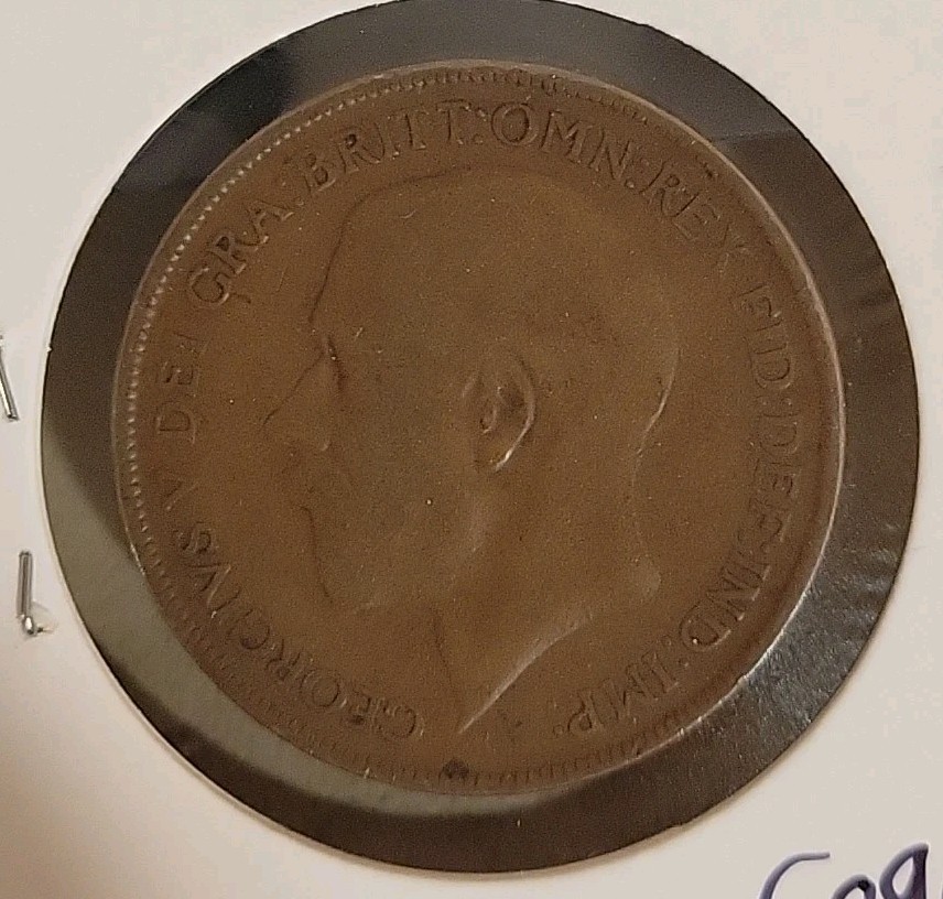 1921 Great Britain 1 Penny