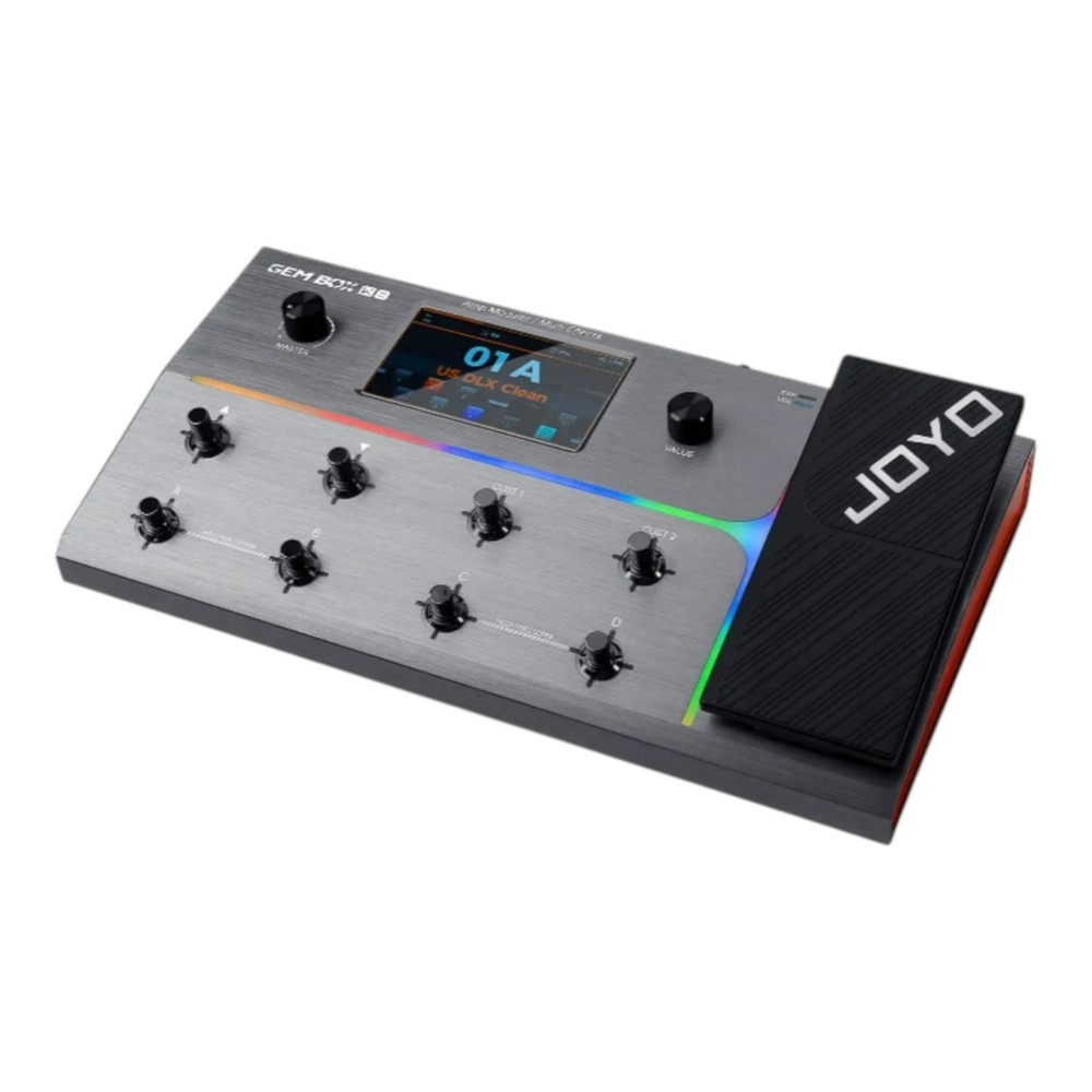 Joyo GEMBOXK8 Guitar Amp Modeller Multi-Effects Processor w/ Built-In Audio