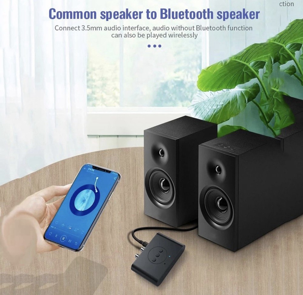 Bluetooth 5.0 Audio Receiver NEW With All Cords Needed