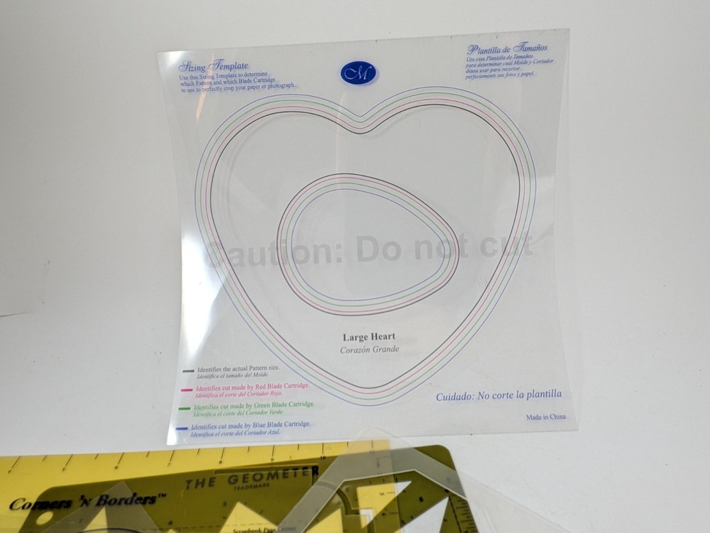 Creative Memories Cutting System, Templates, Blades, Mats with Storage Case.