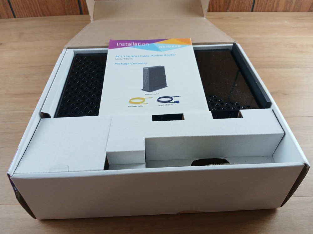 NETGEAR WIFI Cable Modem Router Model C6300