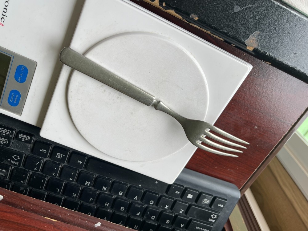 M.W. & Co. Panama Silver 7.25" Fork 56g