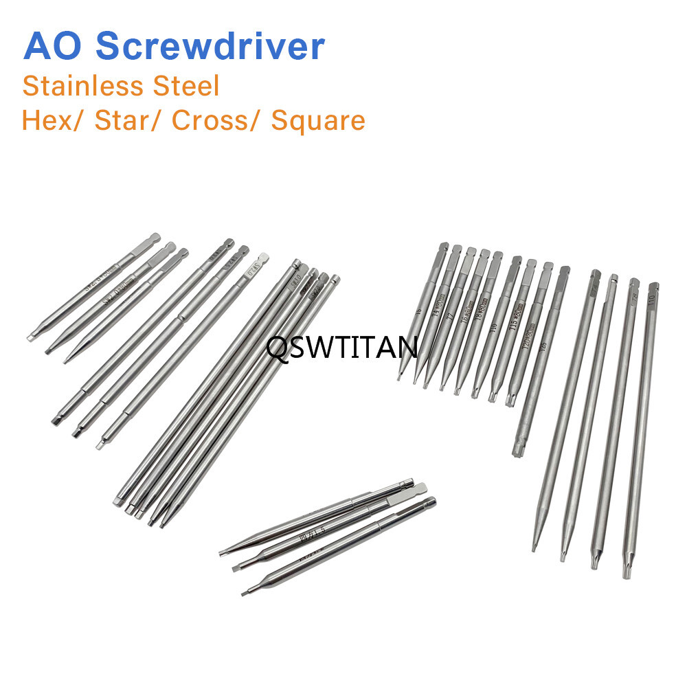 AO Quick Coupling Screwdriver star hex Screw driver AO screwdriver bone tool