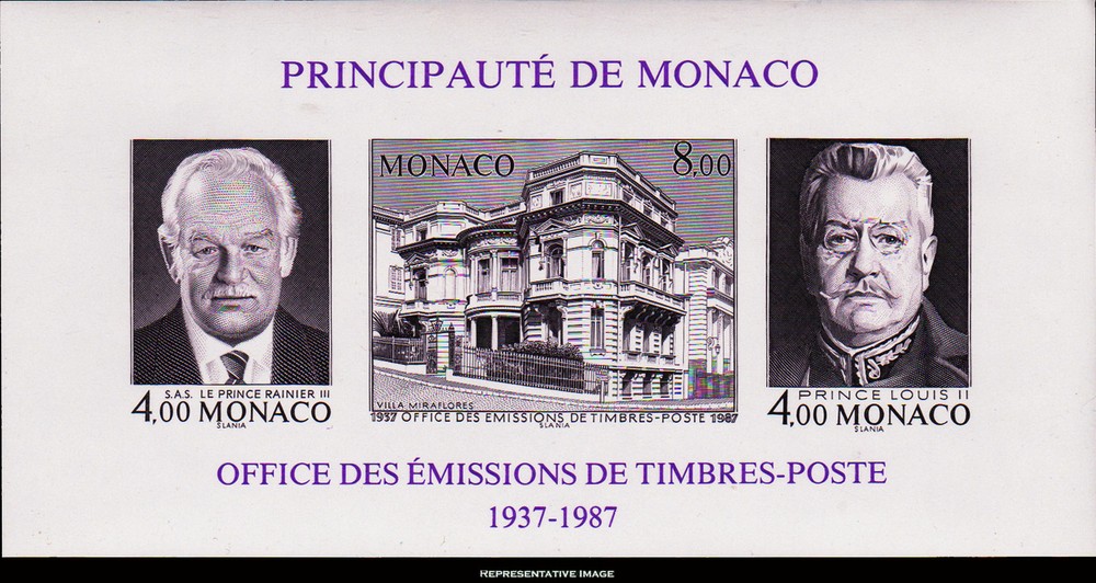 Monaco Scott 1607 Mint never hinged.