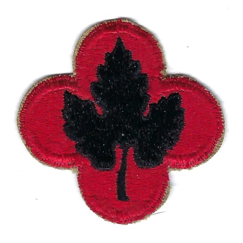 ORIGINAL WW II 43rd INFANTRY DIVISION PATCH patch