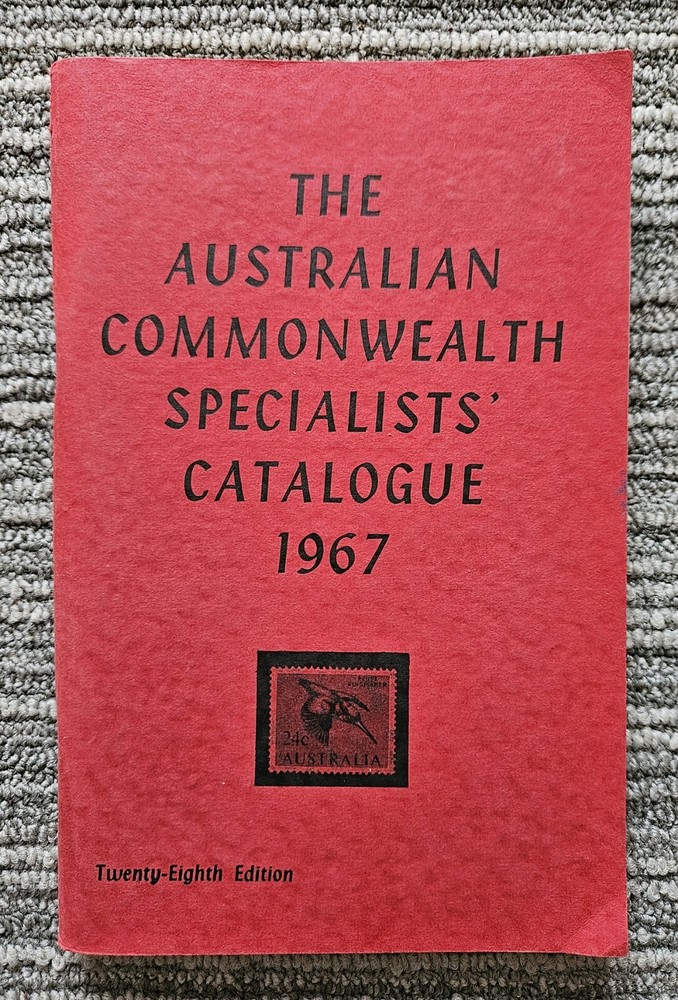 The Australian Commonwealth Specialists' 1967 Catalogue