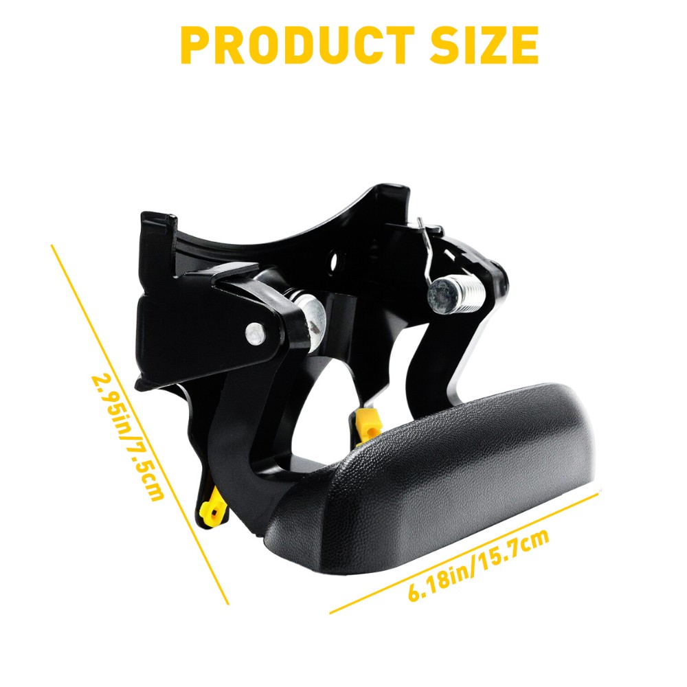 Tailgate Tail Gate Handle Rear Black for 02-06 Chevy Avalanche