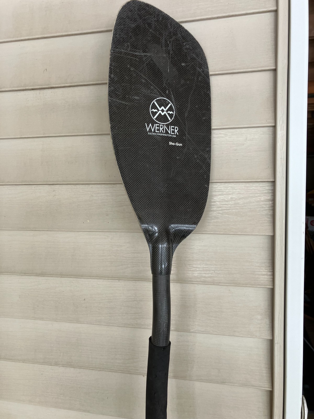 Werner Sho-Gun Bent Shaft Carbon Paddle