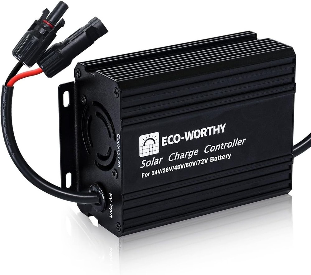 12A Boost MPPT Solar Charge Controller for 48V/60V/72V Battery Systems